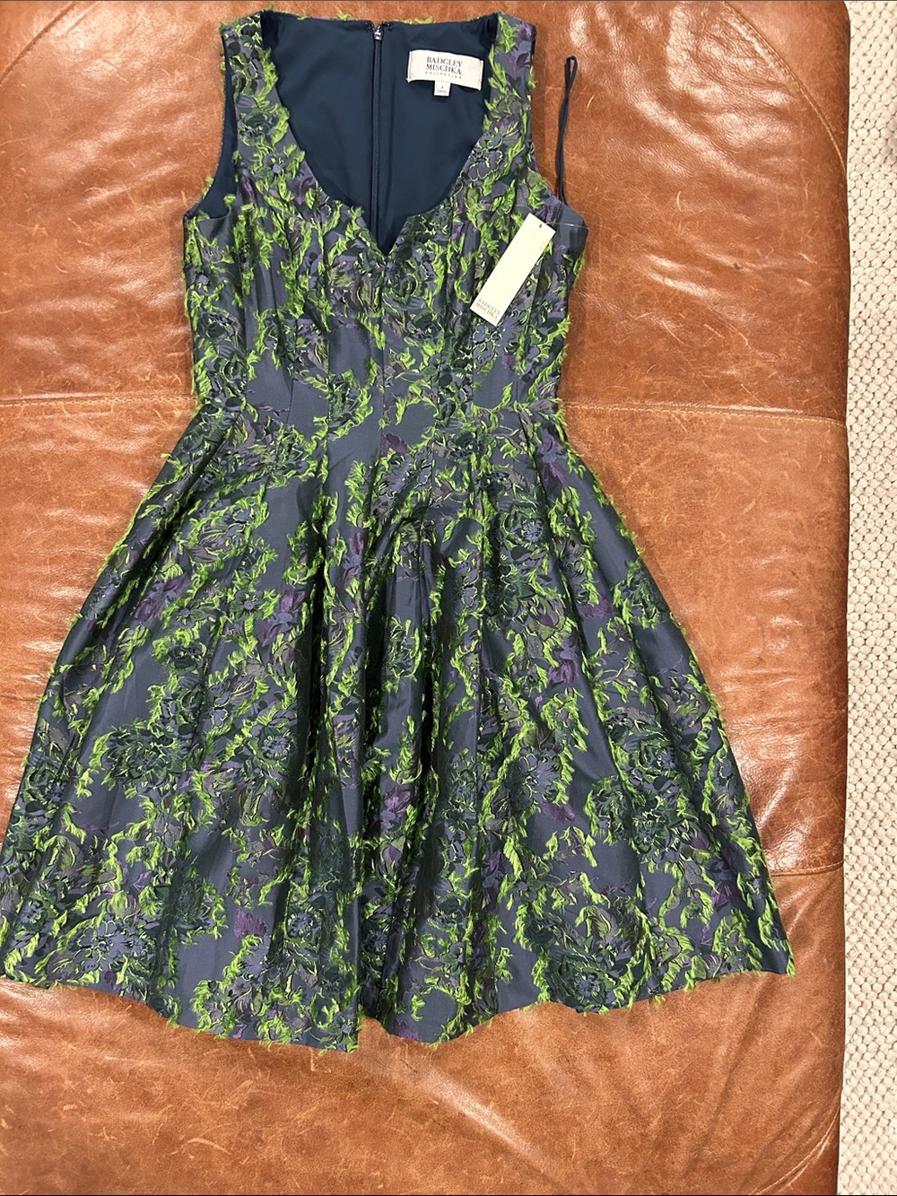 Badgley Mischka sleeveless dress